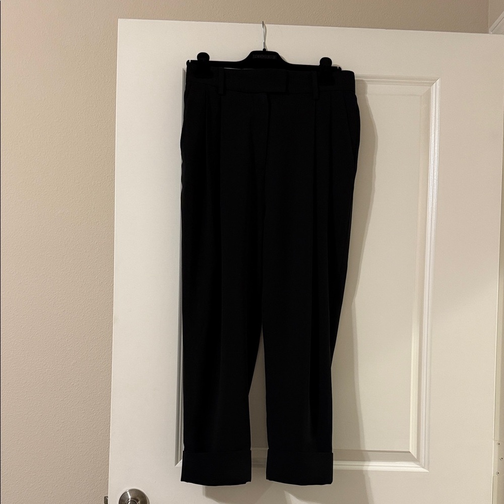 COS Men's Elegant Black Dress Pants